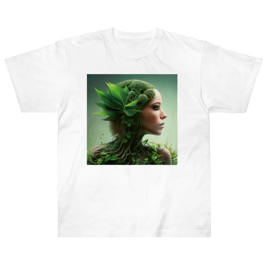 マルワーク S.Z.R.の植物系女子 ヘビーウェイトTシャツ