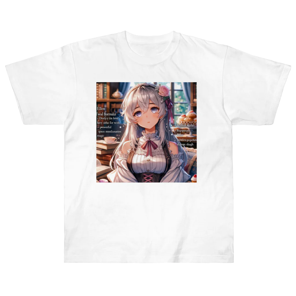 moka_mattarliのエレン・トワーレ・ボルヌィーツ ヘビーウェイトTシャツ