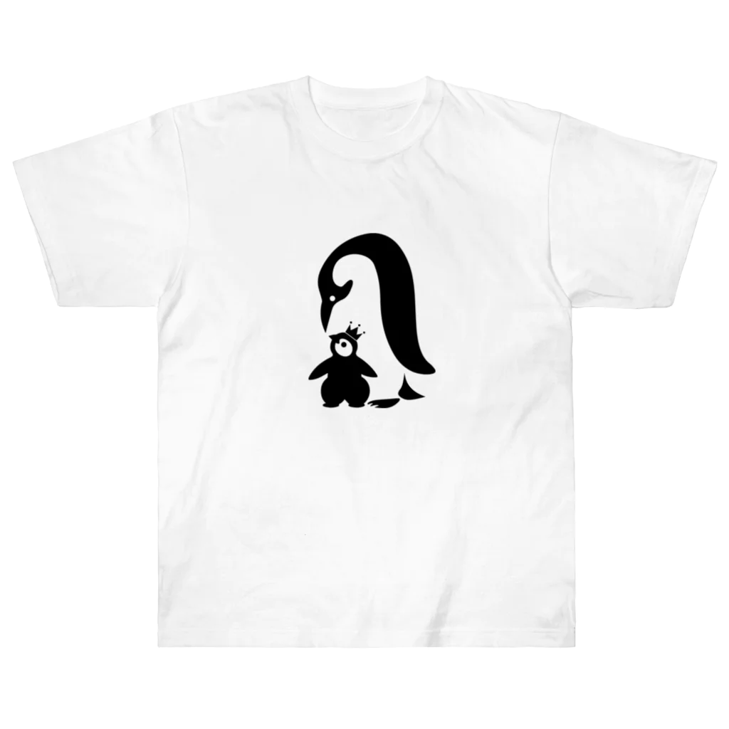 U-roco440のPenguin-love ver2 ヘビーウェイトTシャツ