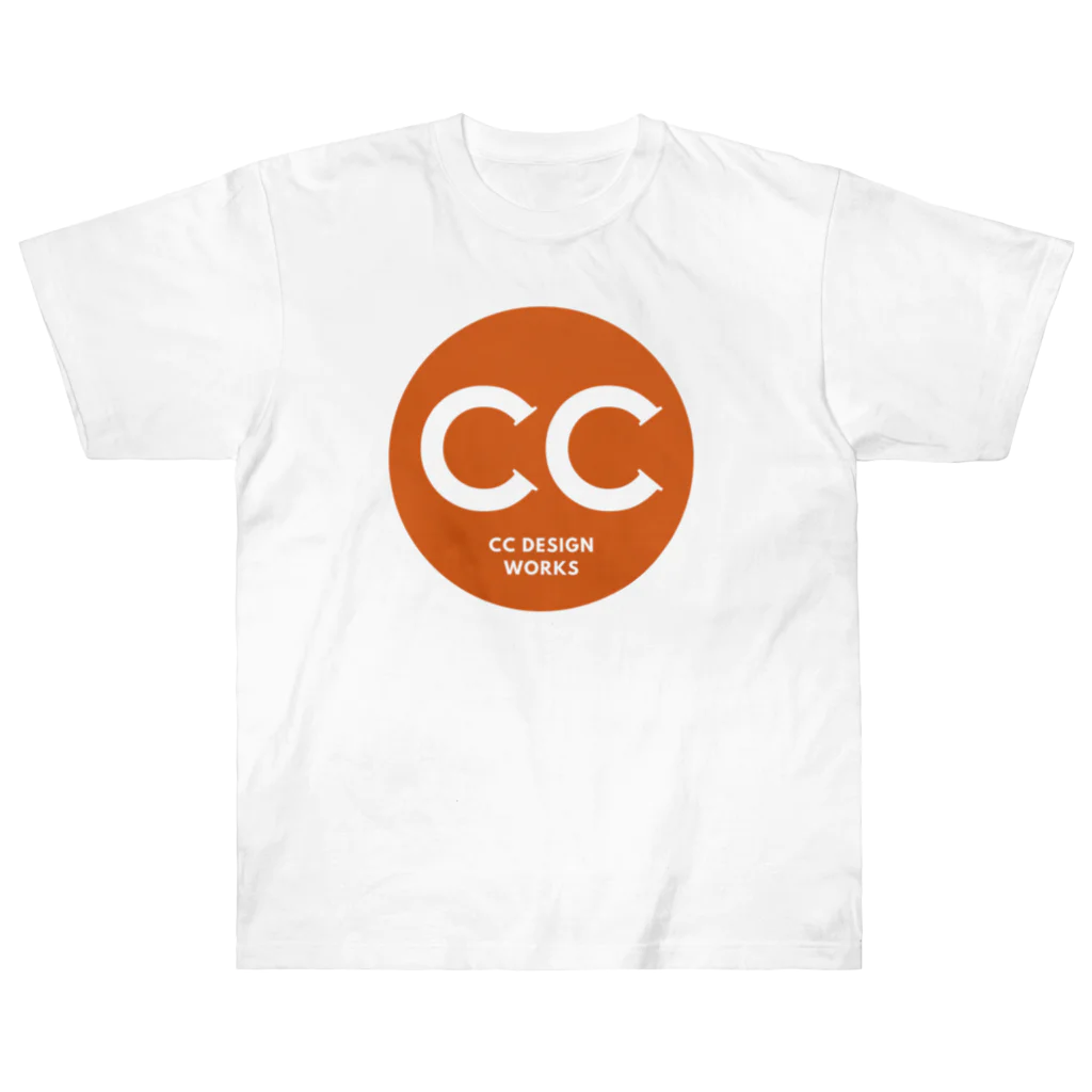 CC DESIGN WORKSのロゴマーク-02 Heavyweight T-Shirt