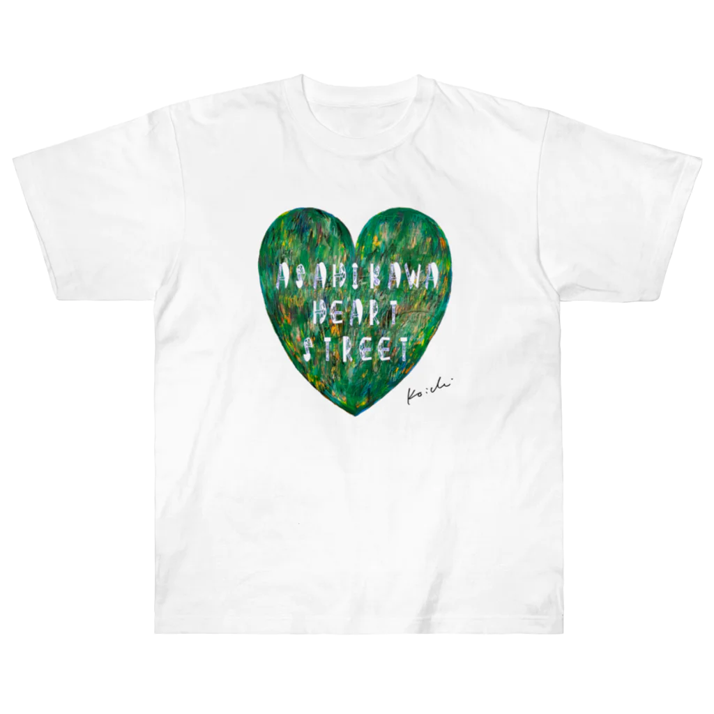 nissyheartのASAHIKAWA HEART STREET Heavyweight T-Shirt