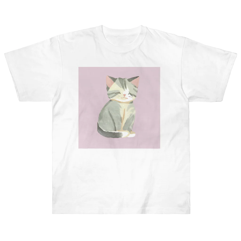 kakuzatoの子猫のこめちゃん Heavyweight T-Shirt