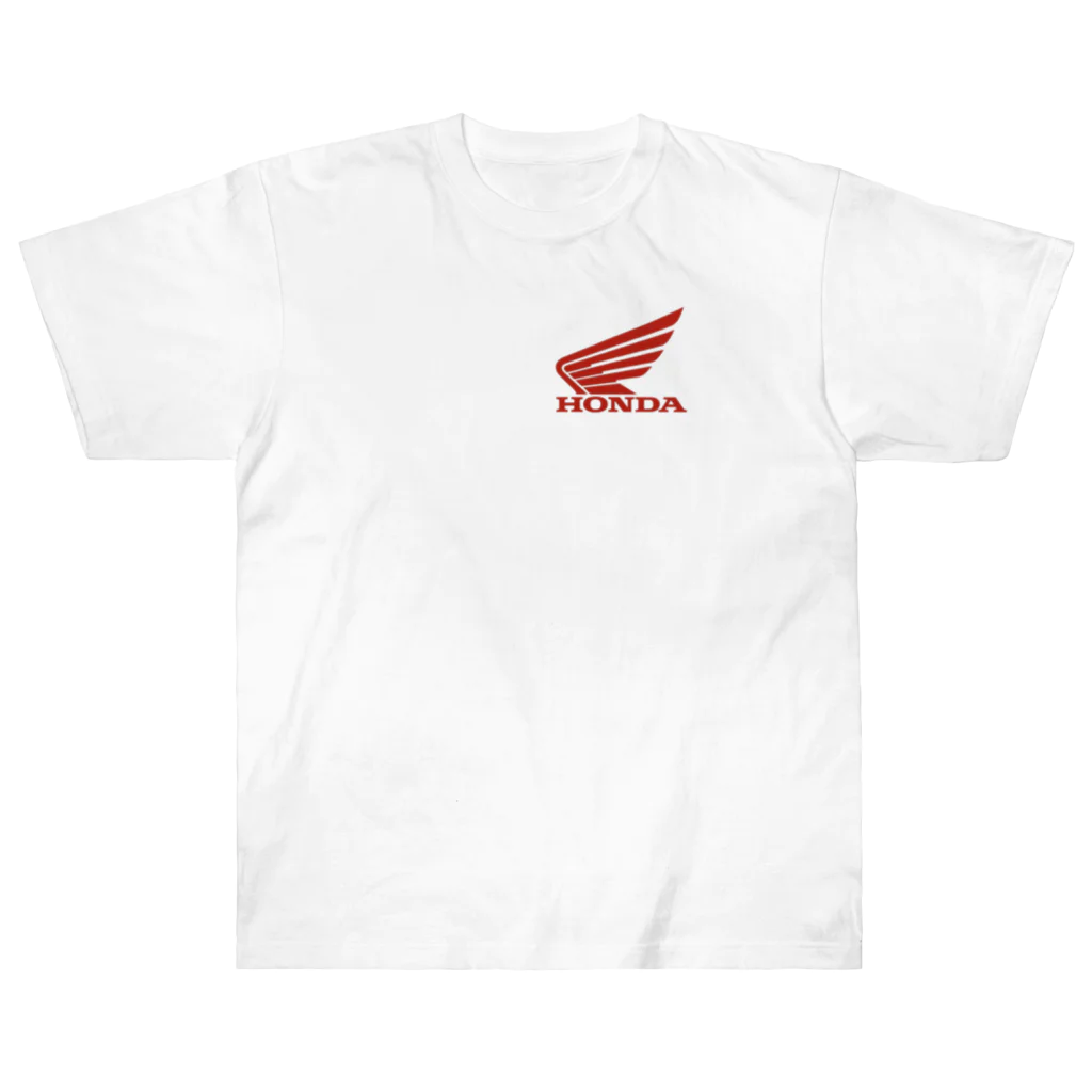 ysp1100のHONDAウィングマークです。 Heavyweight T-Shirt