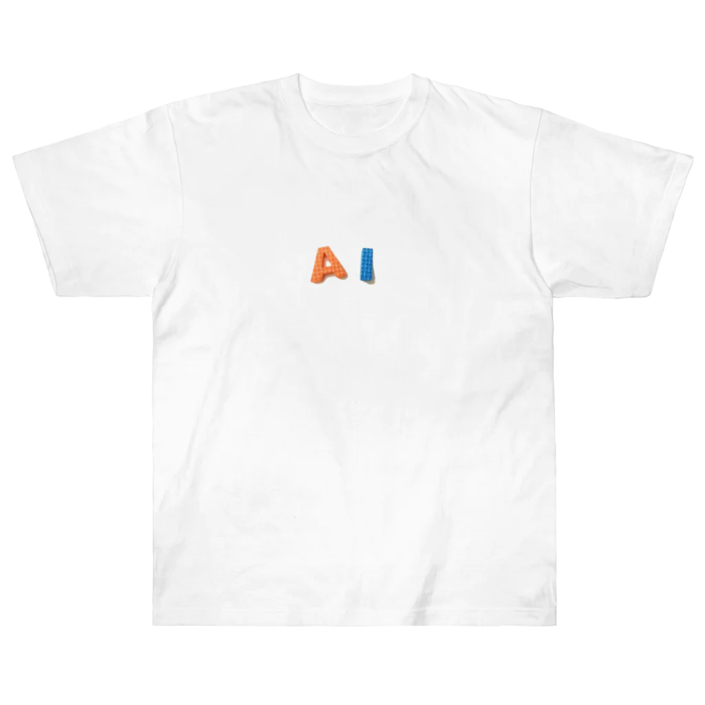 ainarukokoroのAI ヘビーウェイトTシャツ