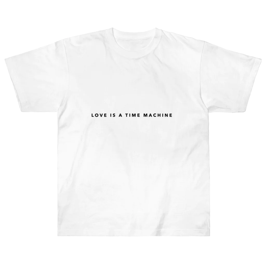 SHINYA AYAMAのLOVE IS A TIME MACHINE ヘビーウェイトTシャツ