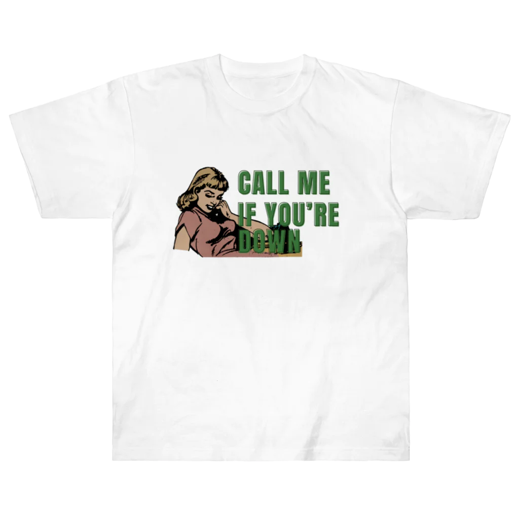 EpilogicのCall me if you’re down Heavyweight T-Shirt