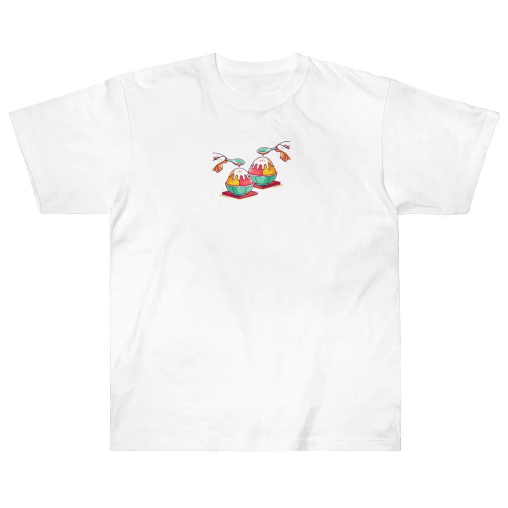 manaco-のかき氷 Heavyweight T-Shirt