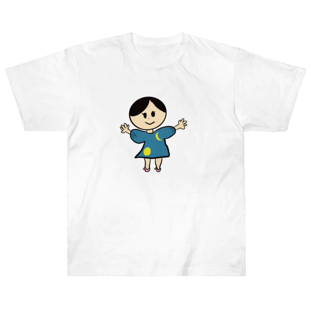 お絵かきリメイク『ＨＡＲＵ』のみかづき ヘビーウェイトTシャツ