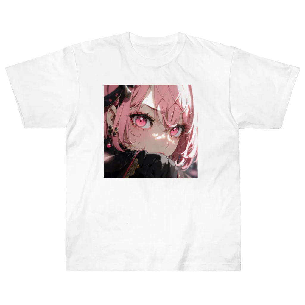 ぶーたんの黒服の女王 Heavyweight T-Shirt