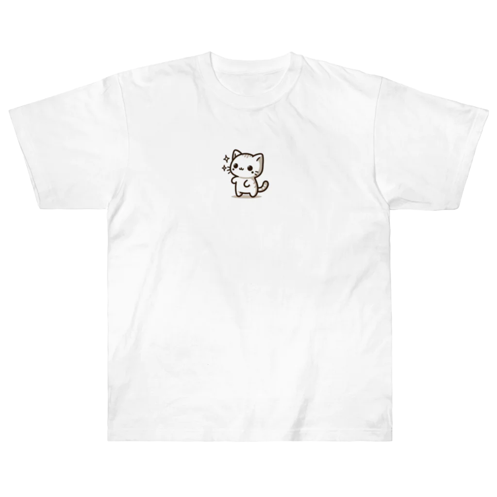 ayamomohidemiの可愛いねこちゃん Heavyweight T-Shirt