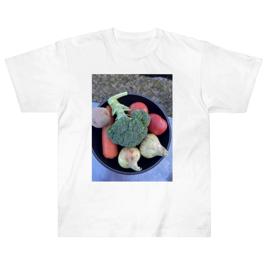 ___piguの野菜の子供達 Heavyweight T-Shirt