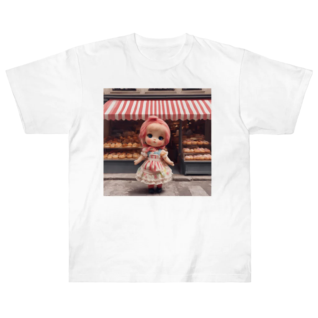 HOSHI-TANEKO🌠の🥐ブーランジェリー🍞女の子🌺 Heavyweight T-Shirt