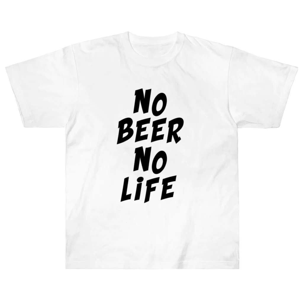 TSUBASAのNO BEER NO LIFE #02 ヘビーウェイトTシャツ