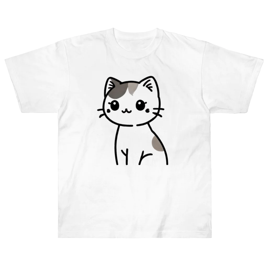 チェリモヤのみけねこ ヘビーウェイトTシャツ