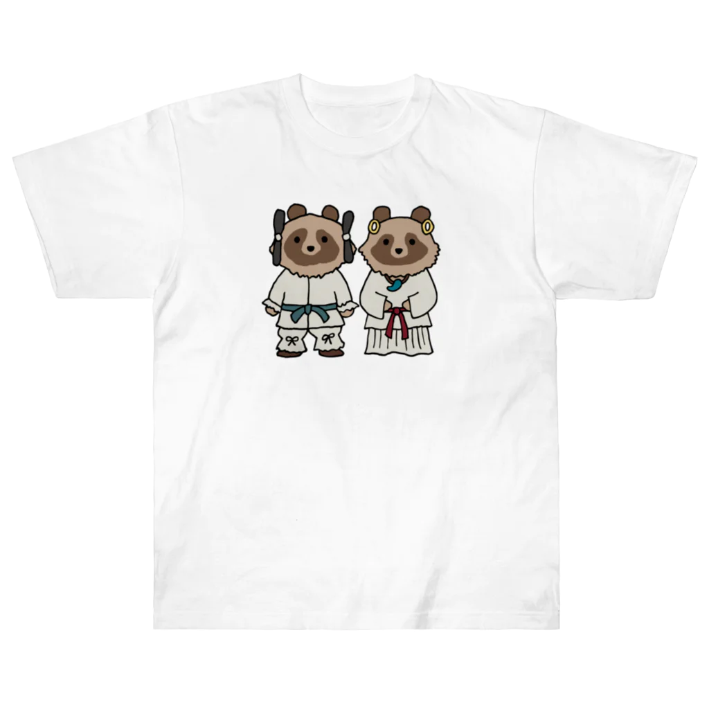 tanuki_msの古墳時代タヌキ ヘビーウェイトTシャツ