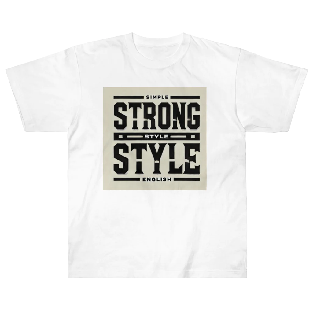 ryo-cyanのストロング　スタイル Heavyweight T-Shirt