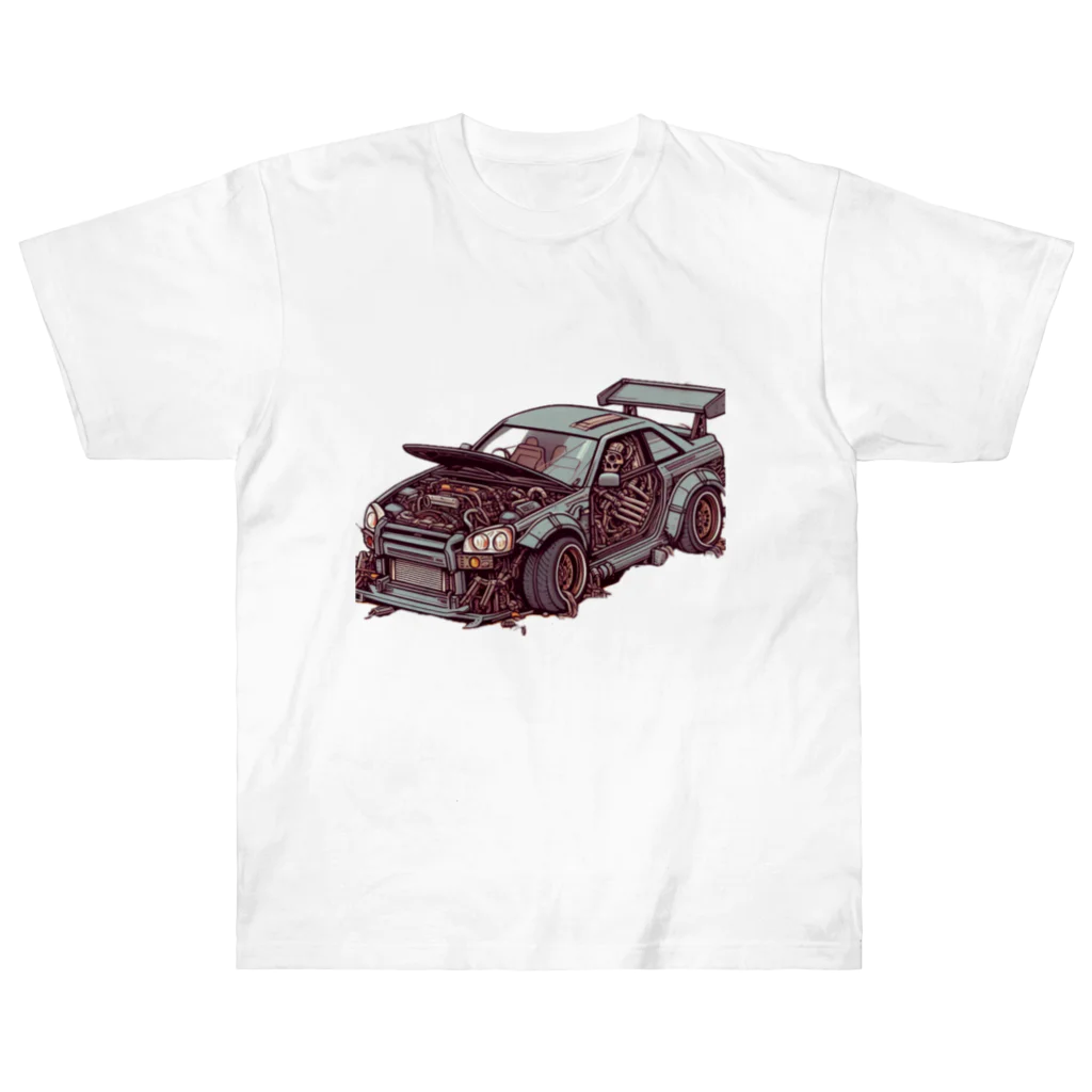 SaBATaNの車シリーズ3 Heavyweight T-Shirt