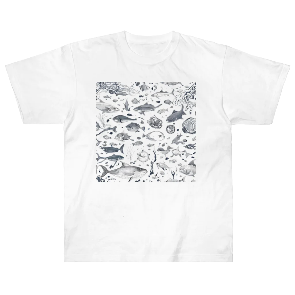 8890の深海 Heavyweight T-Shirt