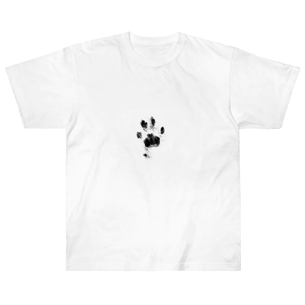 kakuzatoのねこの手形 ヘビーウェイトTシャツ