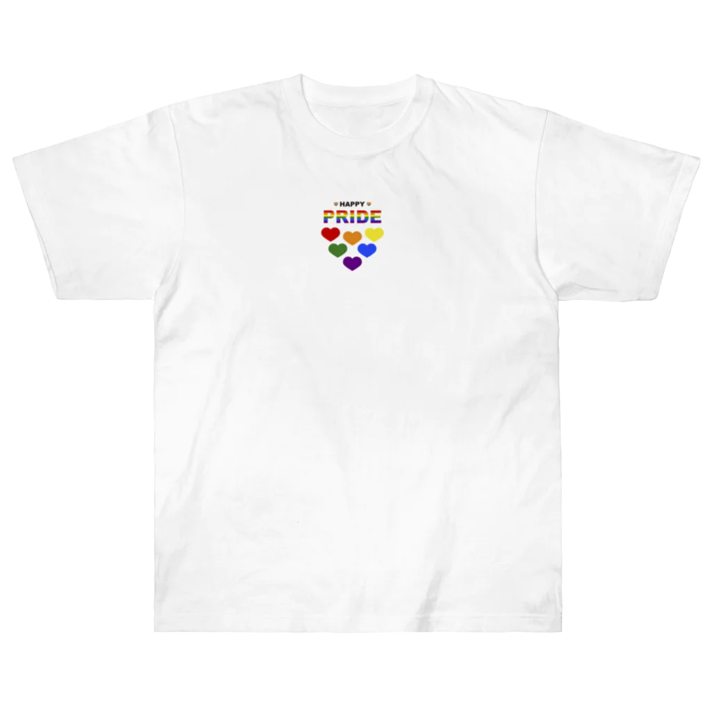 🏳️‍⚧️ 7oofの６HEART（HAPPY PRIDE） ヘビーウェイトTシャツ