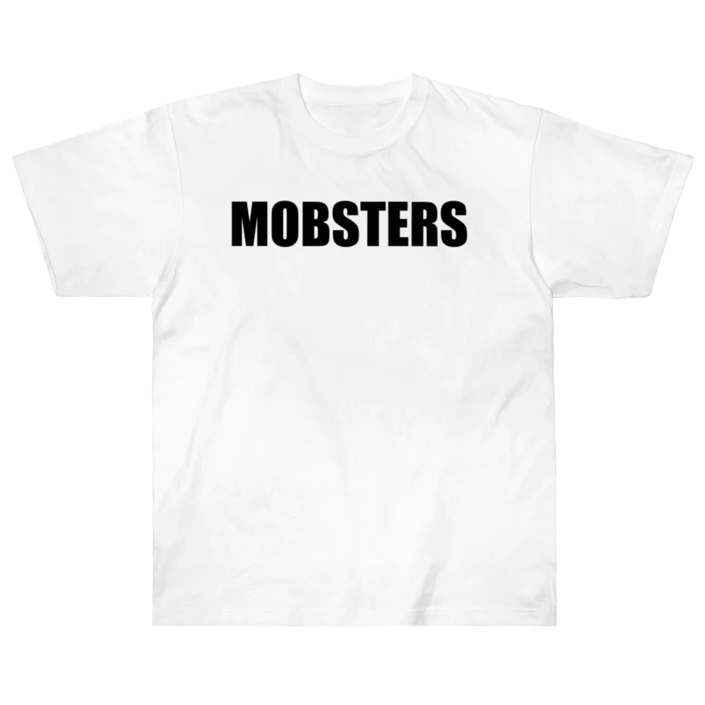 MOBSTERSの" MOBSTERS " BLACK LOGO ヘビーウェイトTシャツ