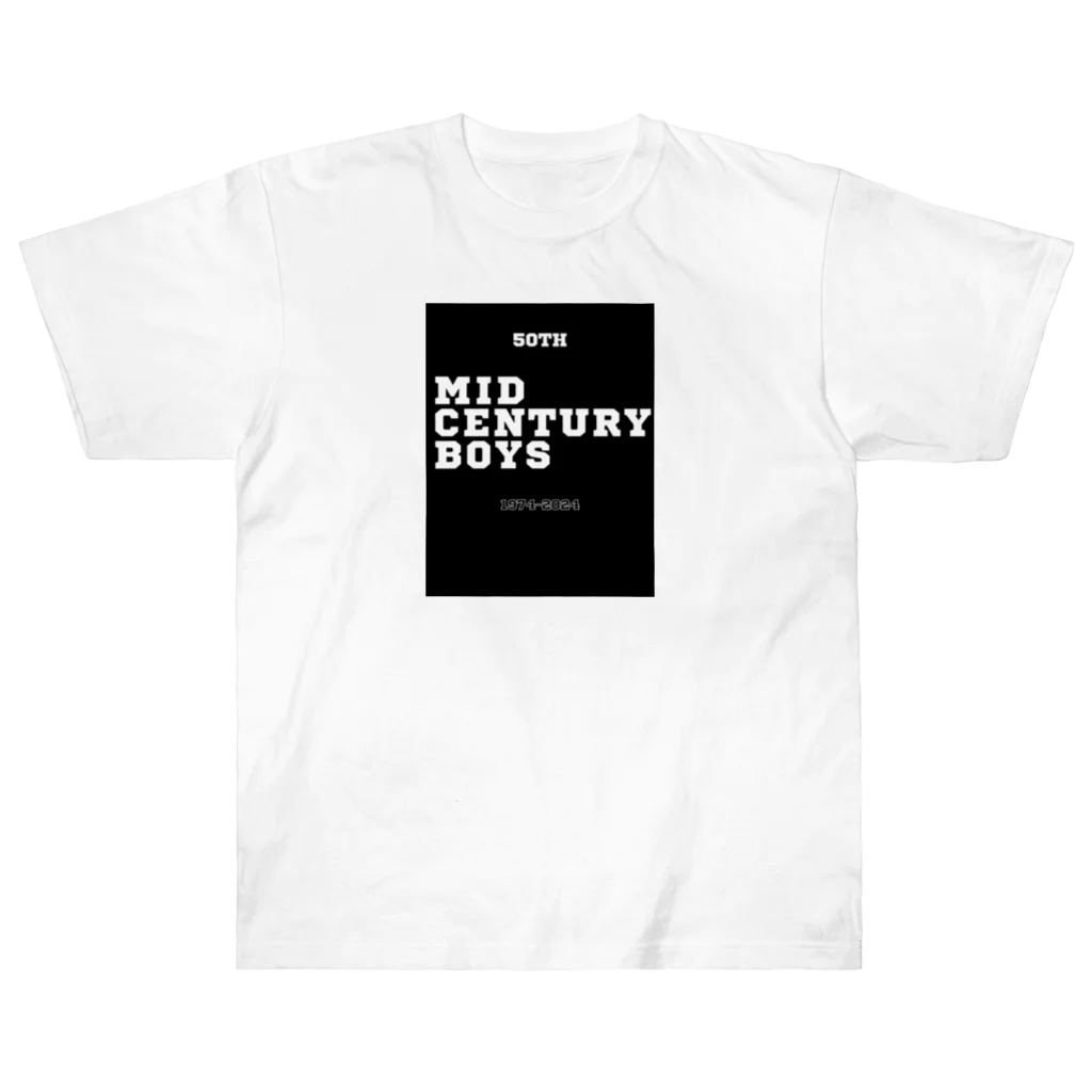 ブラバンホリデーの50th MID CENTURY BOYS ヘビーウェイトTシャツ