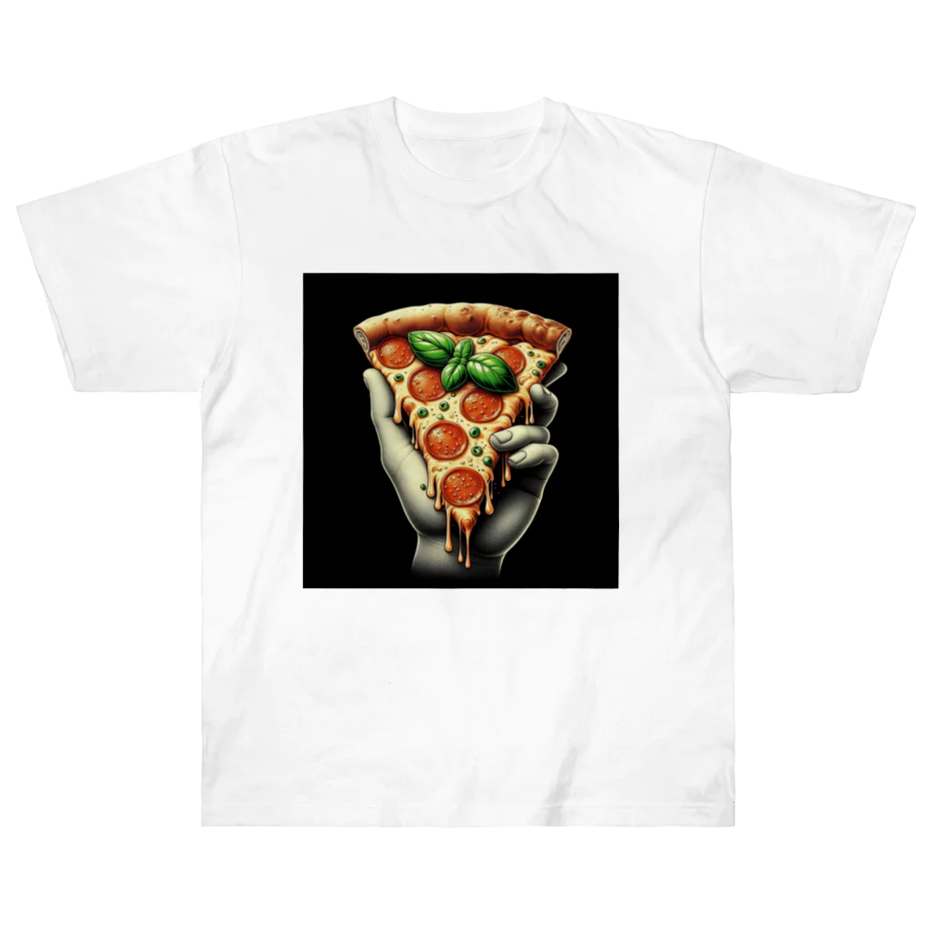 yuriseのおしゃれなpizzaのグッズ Heavyweight T-Shirt