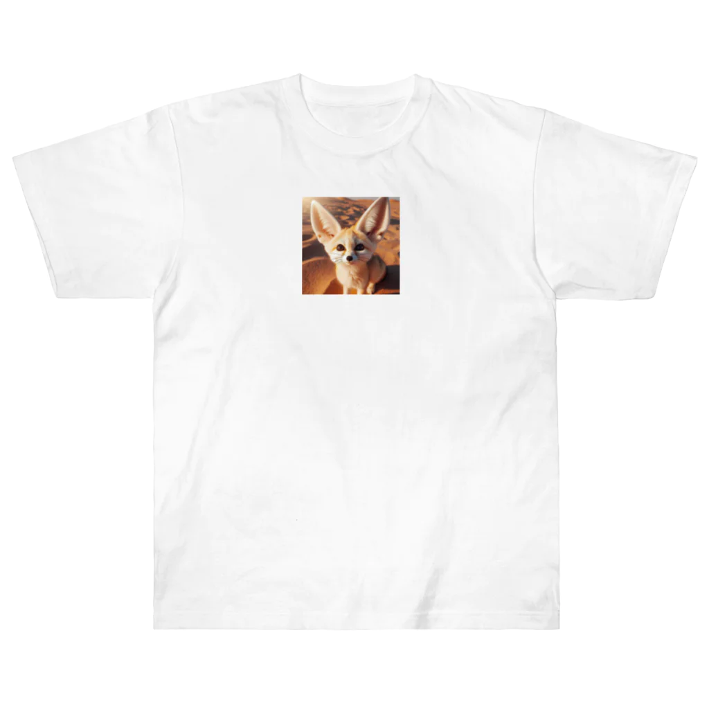 NANAponのキツネ Heavyweight T-Shirt