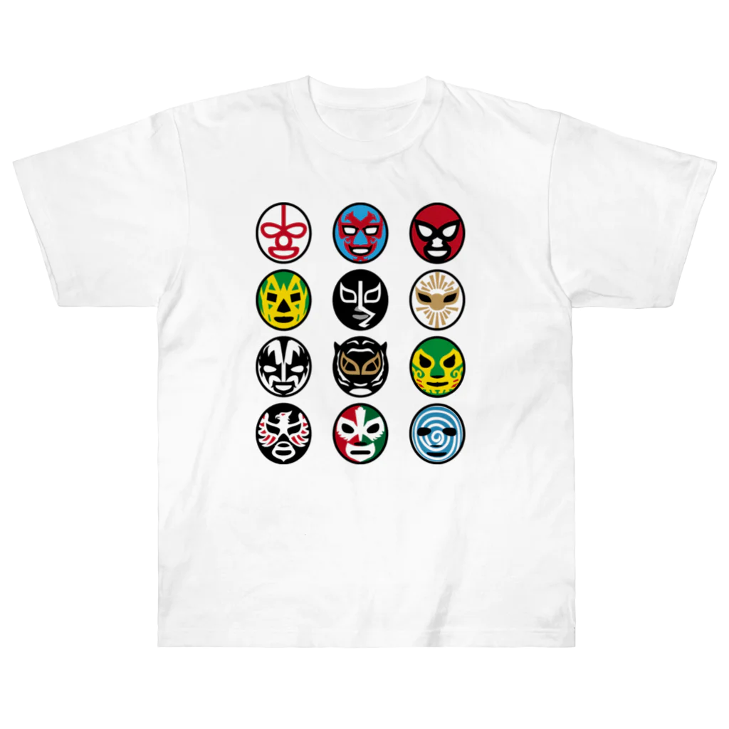 LUCHAのMASKMAN TWELVE DOS ヘビーウェイトTシャツ