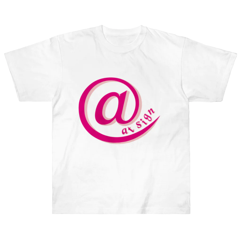 フォーヴァのat sign pink ヘビーウェイトTシャツ