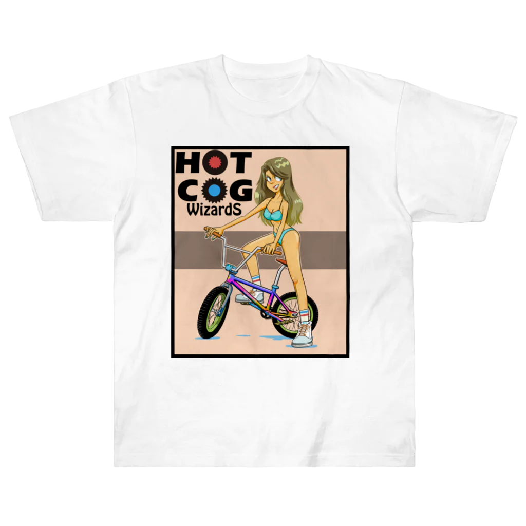 nidan-illustrationのHOT COG ヘビーウェイトTシャツ