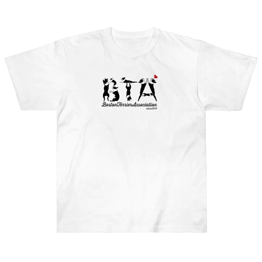 Rockbay67（ロックベイ）のボストンテリア同好会(BTA) Heavyweight T-Shirt