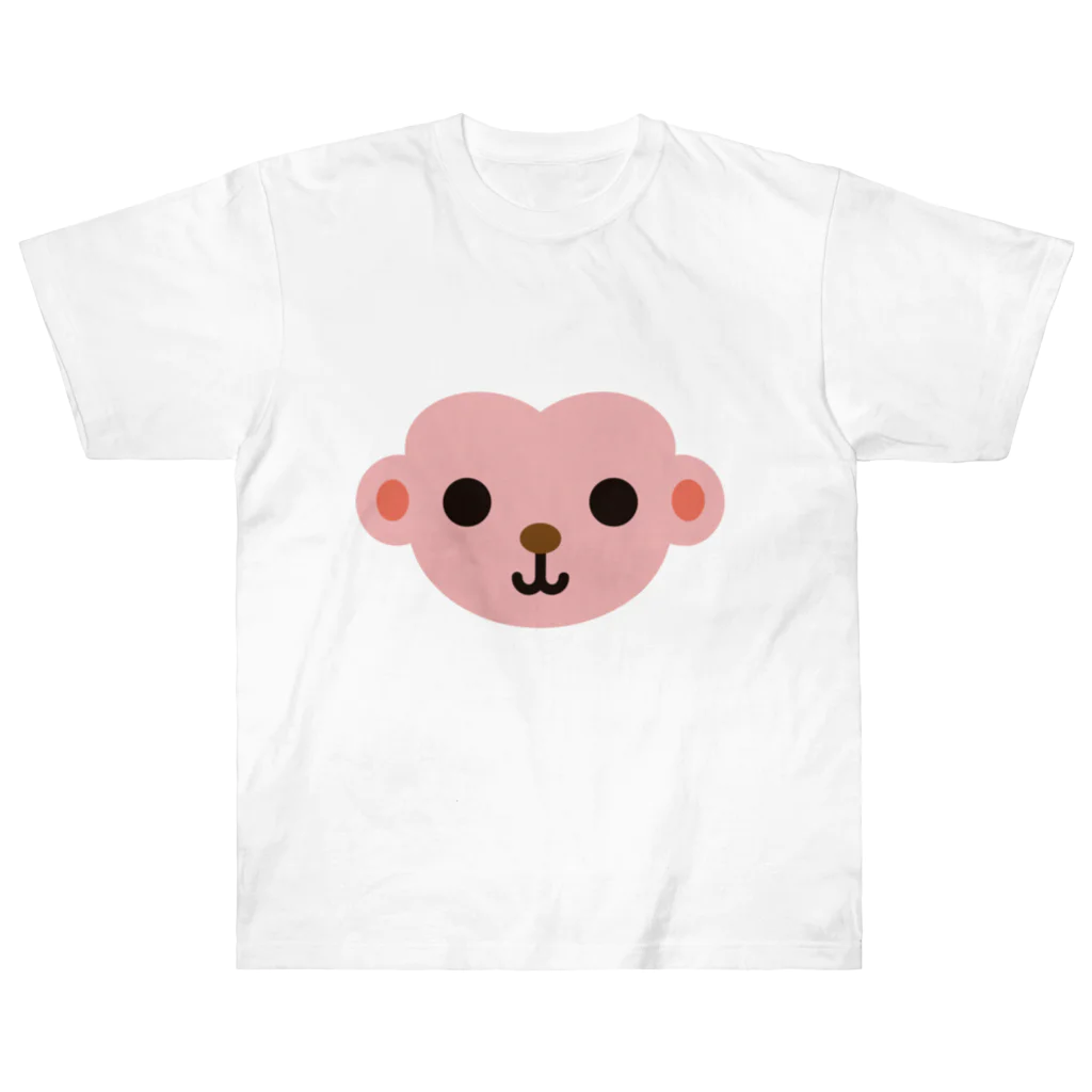 フォーヴァの干支アップ-申-animal up-アニマルアップ- Heavyweight T-Shirt