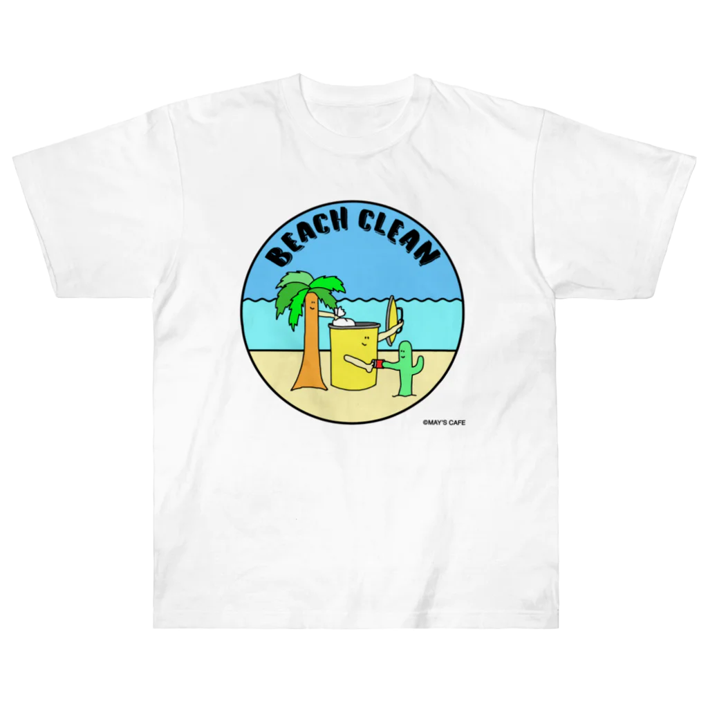 May's cafeのBEACH CLEAN Heavyweight T-Shirt