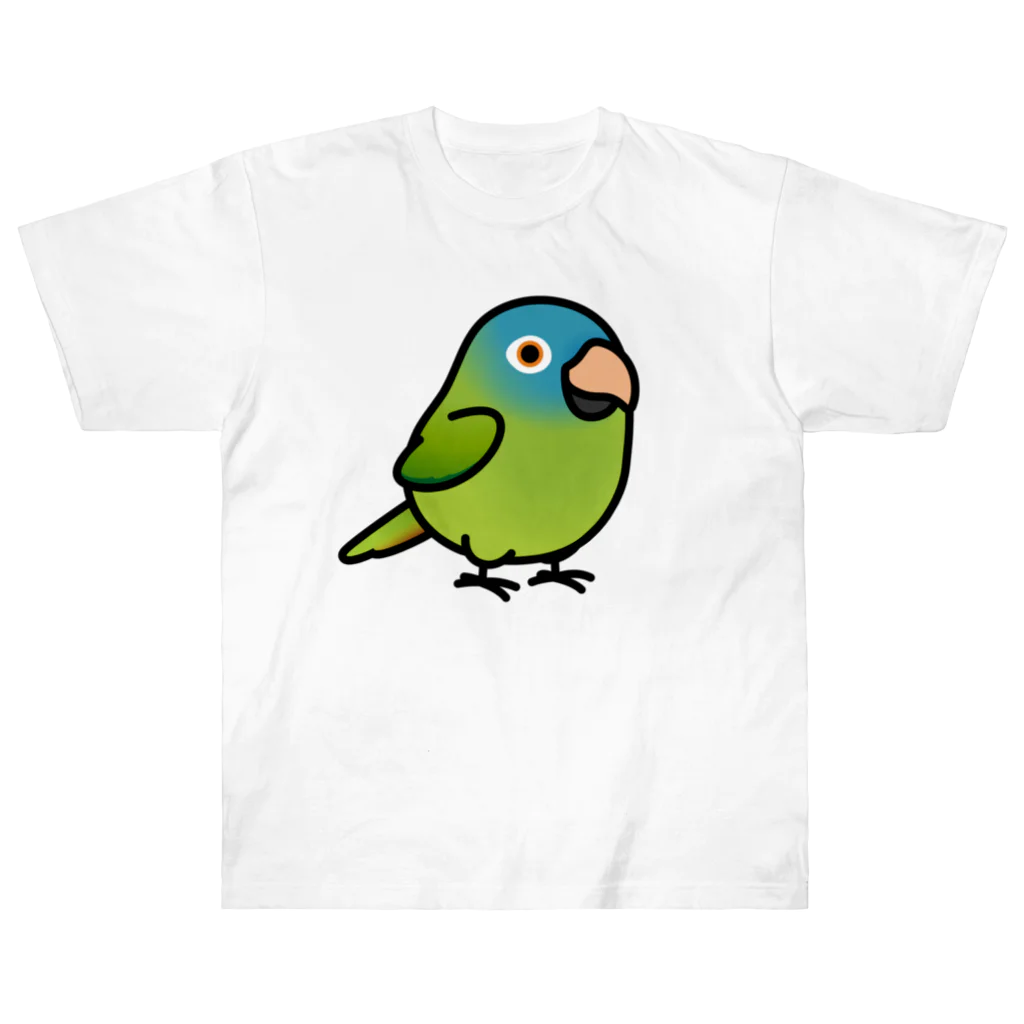 Cody the LovebirdのChubby Bird トガリオインコ Heavyweight T-Shirt