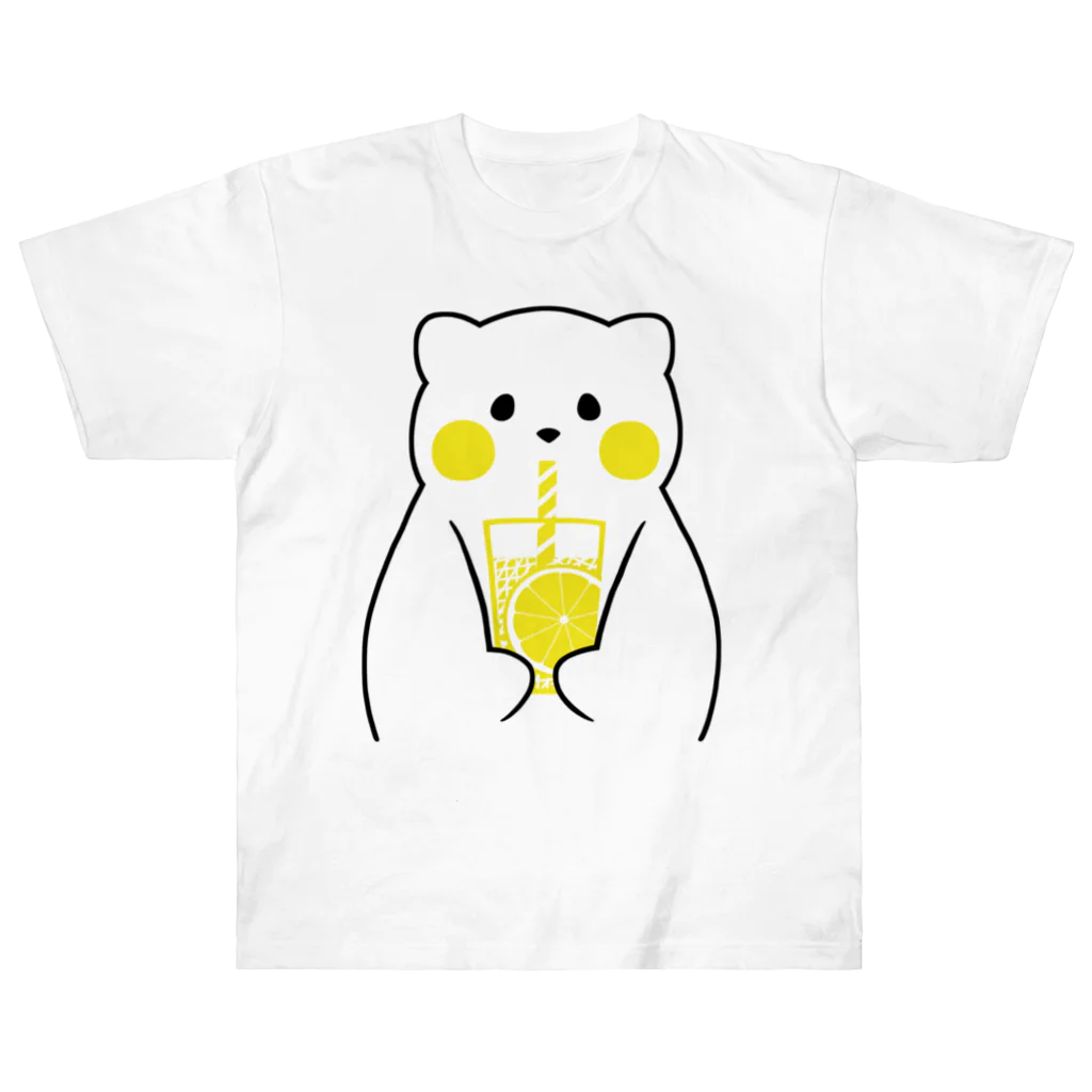 tafu tafuのレモネードしろさん Heavyweight T-Shirt