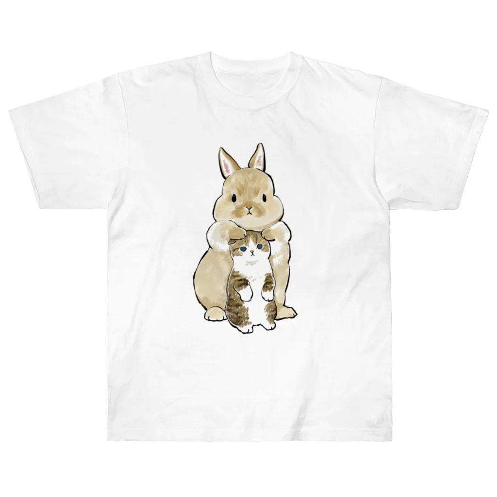 mofusandのちっこいねこ ヘビーウェイトTシャツ