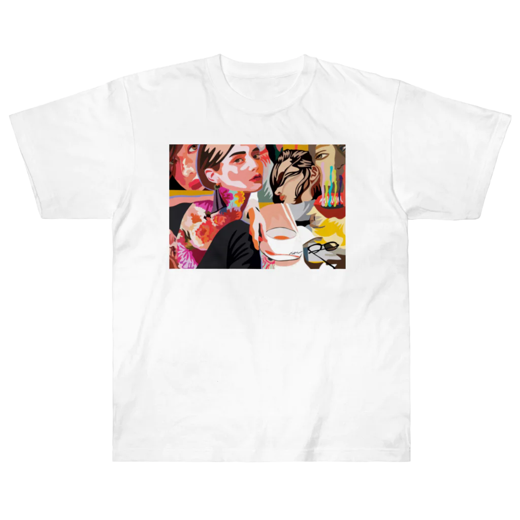 IORI KIKUCHIの砂の女　by Iori Kikuchi Heavyweight T-Shirt