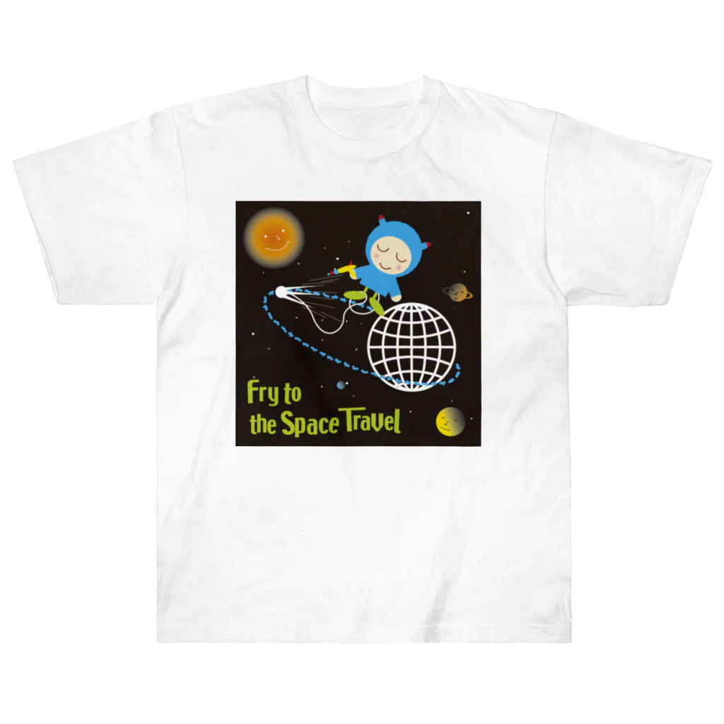 ファンシーファミリーファンタジーのスペース・ベイビー Heavyweight T-Shirt