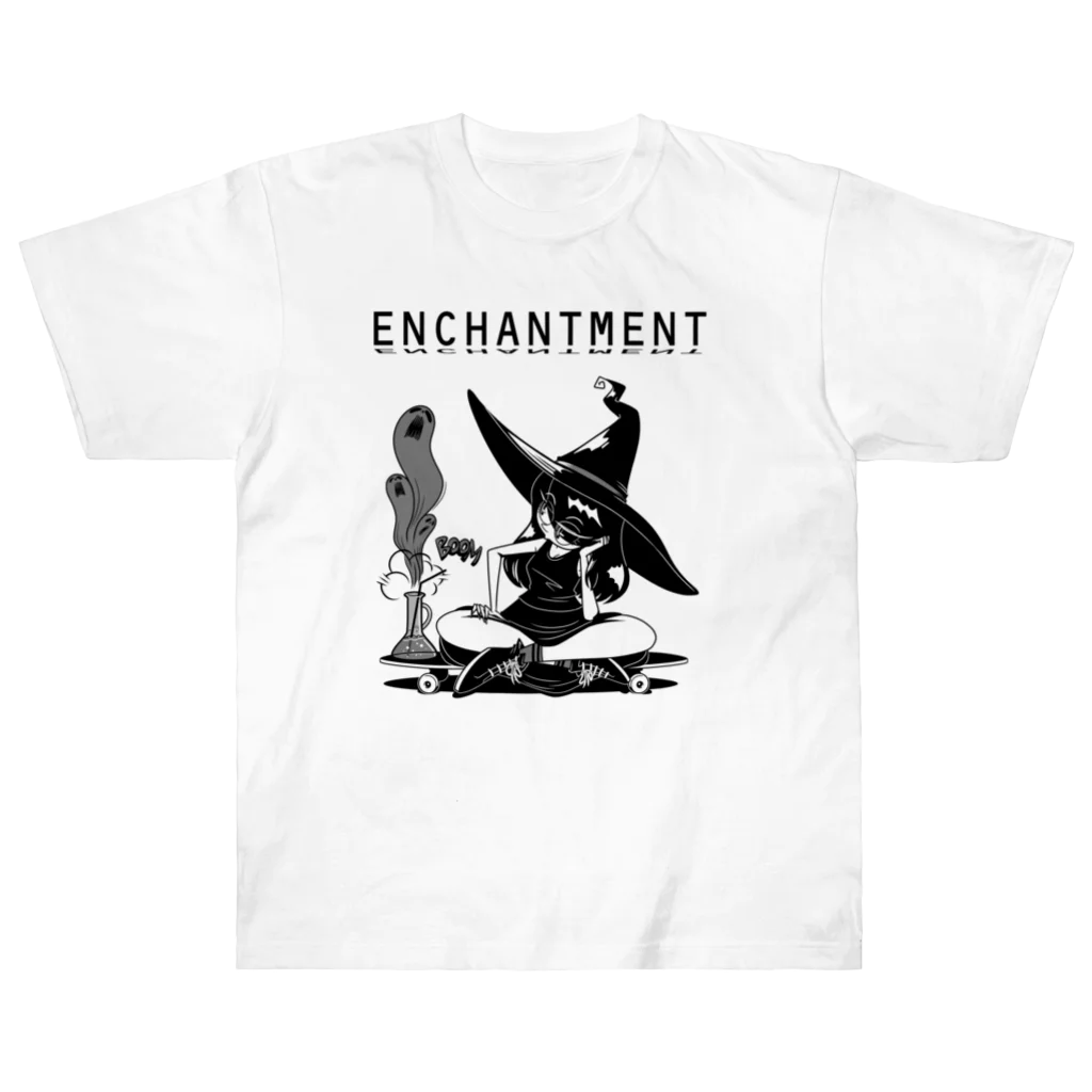 nidan-illustrationの"enchantment" ヘビーウェイトTシャツ