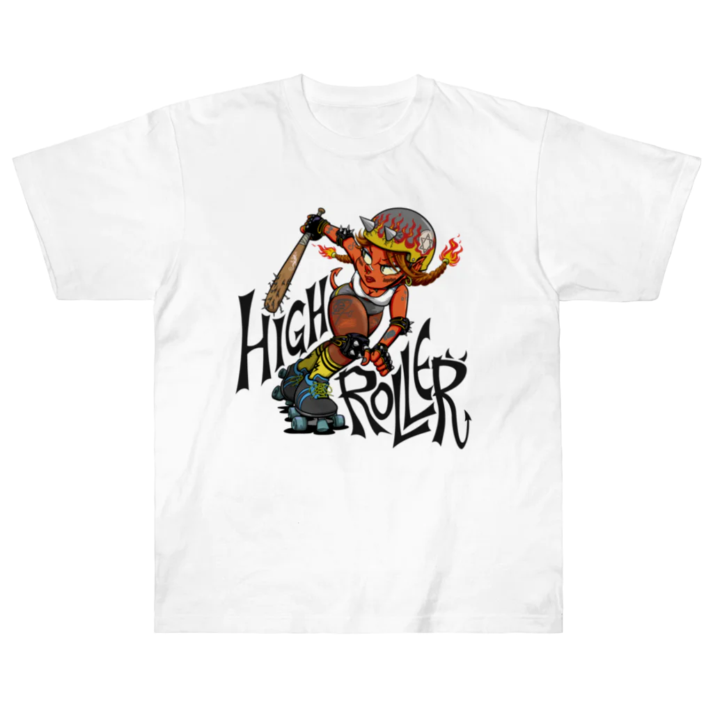 nidan-illustrationの“HIGH ROLLER” Heavyweight T-Shirt