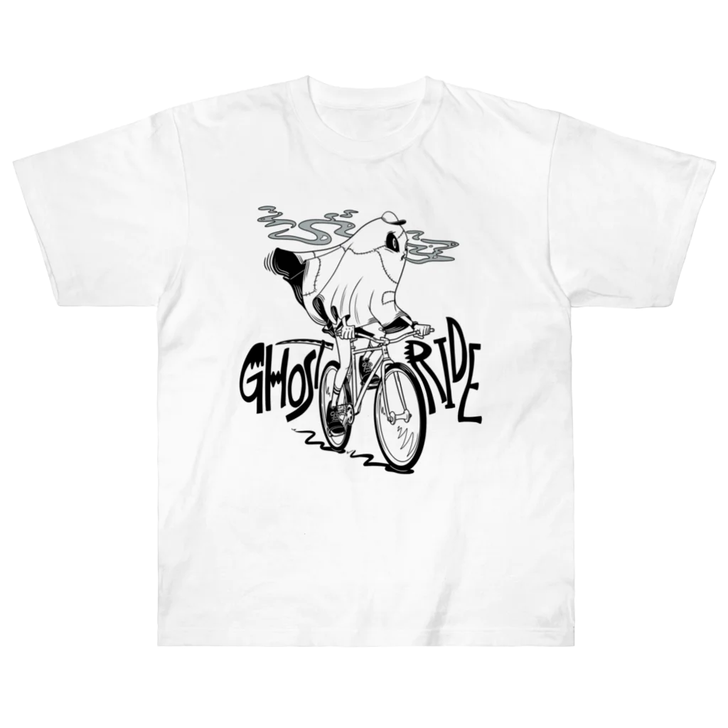 nidan-illustrationの"GHOST RIDE" ヘビーウェイトTシャツ