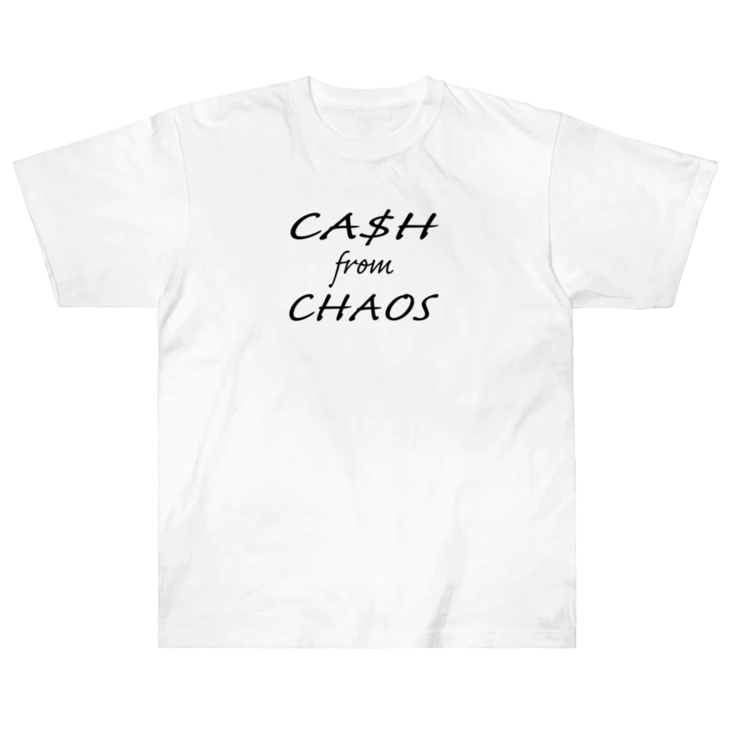 Generousのcash from chaos ヘビーウェイトTシャツ