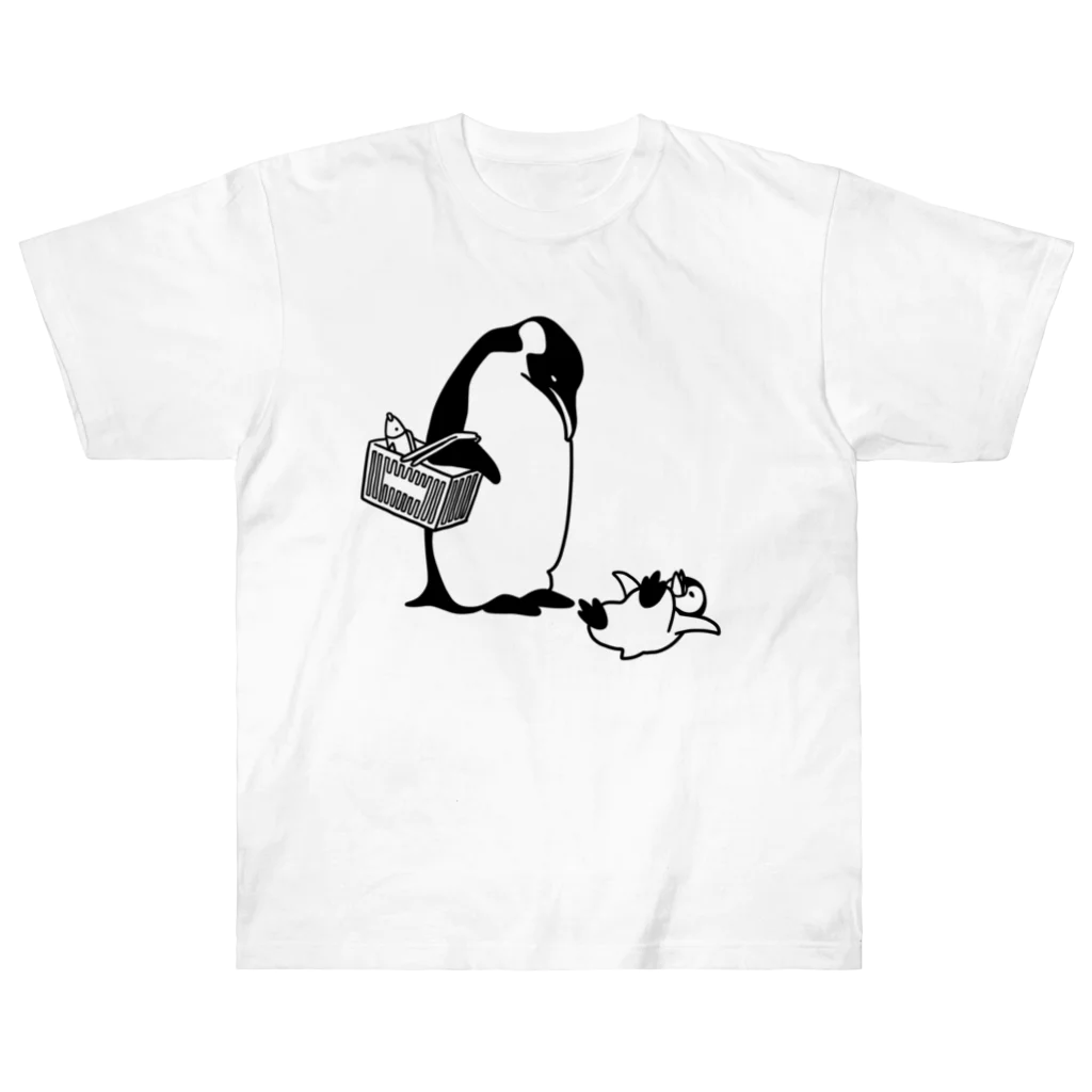 ichomaeのスーパーで駄々をこねるペンギン Heavyweight T-Shirt