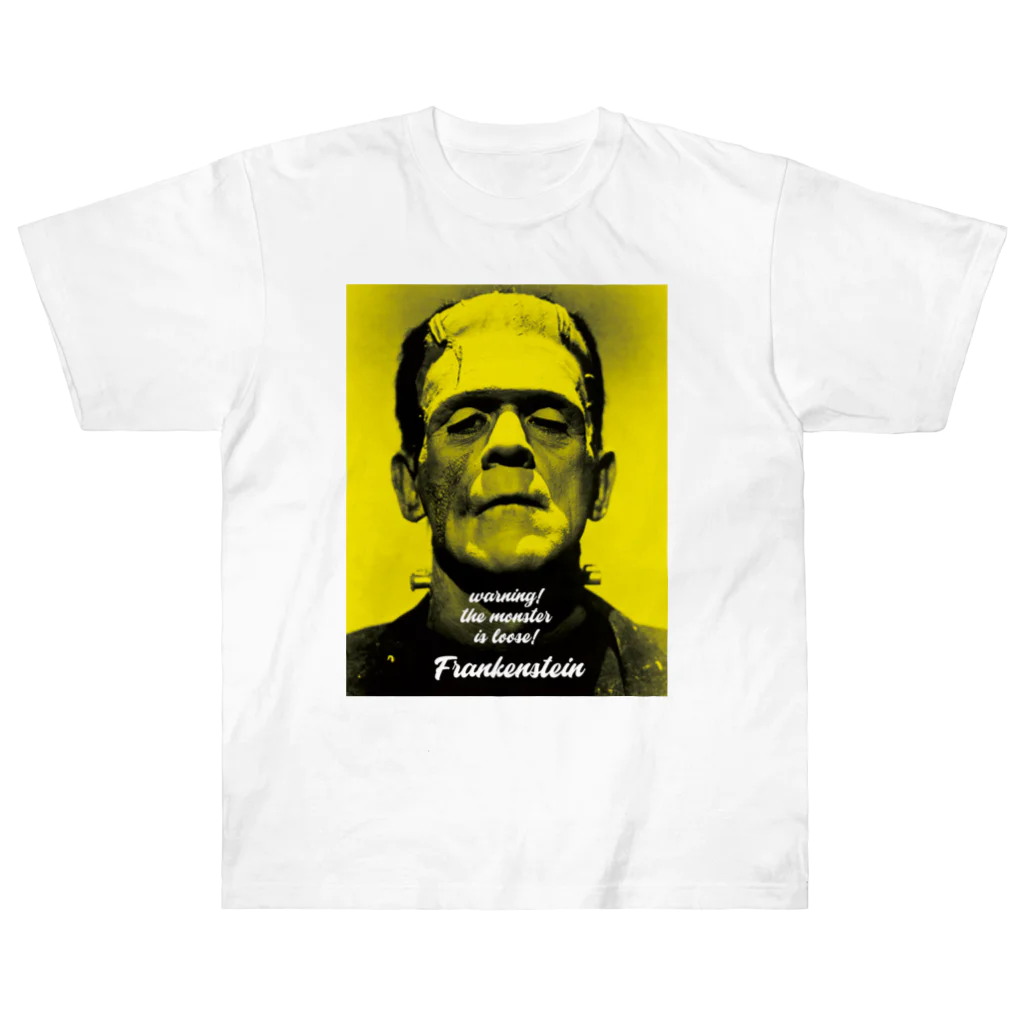 stereovisionのFrankenstein (フランケンシュタイン) ヘビーウェイトTシャツ