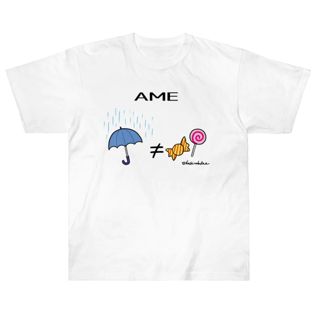 Draw freelyのAME ヘビーウェイトTシャツ