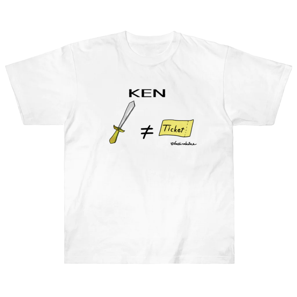 Draw freelyのKEN Heavyweight T-Shirt