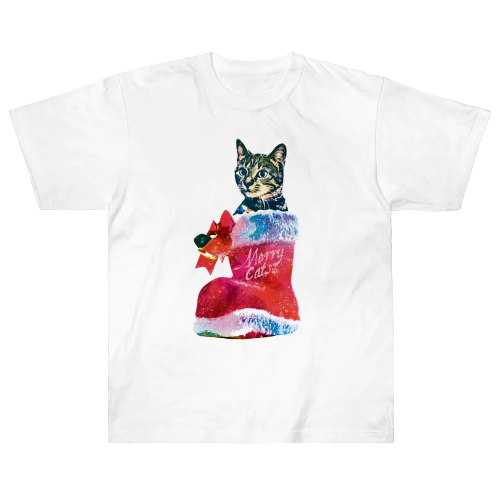 MessagEのMerry Cats Heavyweight T-Shirt