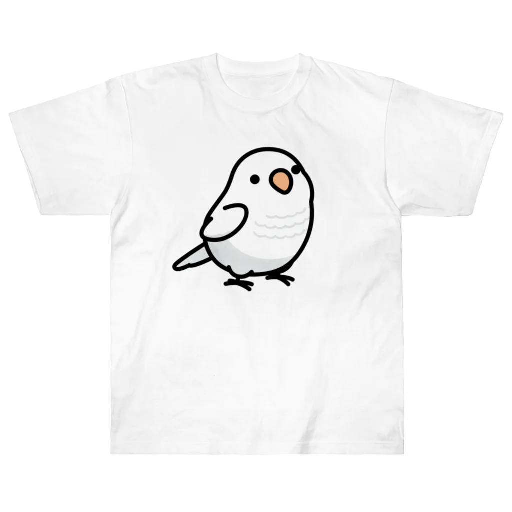 Cody the LovebirdのChubby Bird オキナインコ Heavyweight T-Shirt