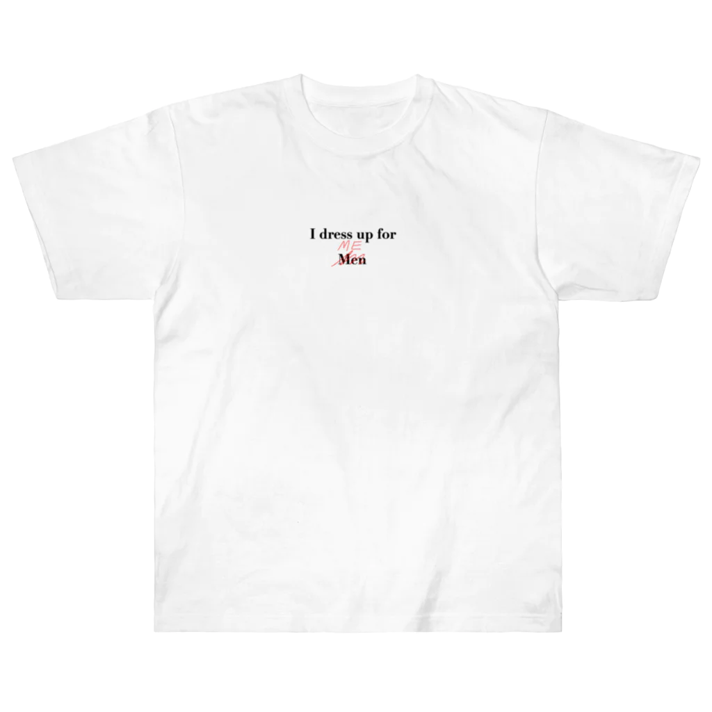 すがあいのI dress up for ME　ドレスアップ　フォアミー Heavyweight T-Shirt